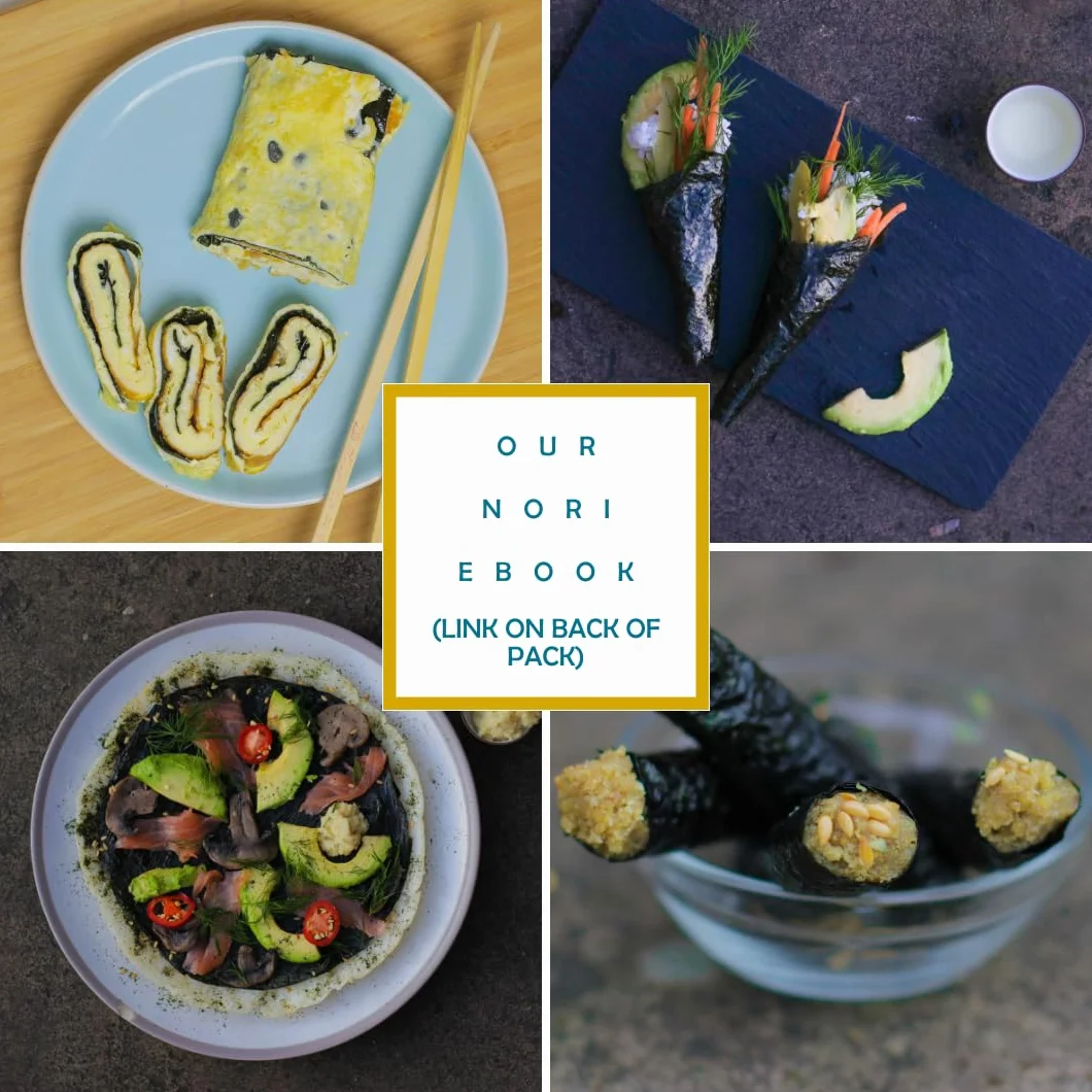 Sushi Coréen aux Algues Nori | Petite Ferme Familiale | 50 Feuilles 125g | Testé en Laboratoire | Qualité Supérieure | Refermable | Entreprise Familiale Européenne